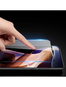 Dux Ducis 9D Tempered Glass helskärm 9H helskärmshärdat glas med ram för Xiaomi Redmi Note 11 Pro Plus / 11 Pro - Svart