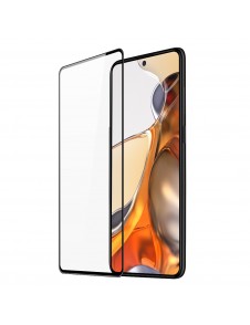 Dux Ducis 9D härdat glas helskärm 9H helskärmshärdat glas med ram för Xiaomi Mi 11T Pro / Mi 11T - Svart (väskvänlig)