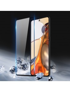 Dux Ducis 9D härdat glas helskärm 9H helskärmshärdat glas med ram för Xiaomi Mi 11T Pro / Mi 11T - Svart (väskvänlig)
