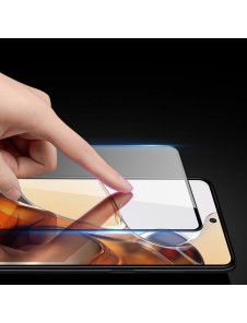 Dux Ducis 9D härdat glas helskärm 9H helskärmshärdat glas med ram för Xiaomi Mi 11T Pro / Mi 11T - Svart (väskvänlig)
