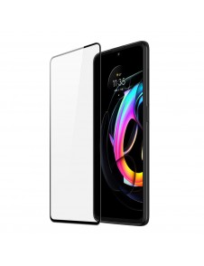 Dux Ducis 9D Tough Screen Protector i härdat glas täckt med ram för Motorola Moto Edge 20 Lite - Svart (väskvänlig)