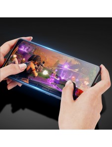 Dux Ducis 9D Tough Screen Protector i härdat glas täckt med ram för Motorola Moto Edge 20 Lite - Svart (väskvänlig)