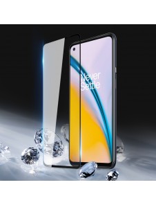 Dux Ducis 9D Tough Screen Protector i härdat glas täckt med ram för OnePlus Nord 2 5G - Svart (väskvänlig)