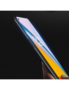 Dux Ducis 9D Tough Screen Protector i härdat glas täckt med ram för OnePlus Nord 2 5G - Svart (väskvänlig)