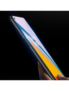 Dux Ducis 9D Tough Screen Protector i härdat glas täckt med ram för OnePlus Nord 2 5G - Svart (väskvänlig)