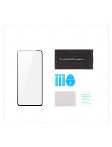 Dux Ducis 9D Tough Screen Protector i härdat glas täckt med ram för OnePlus Nord 2 5G - Svart (väskvänlig)