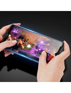 Dux Ducis 9D Tough Screen Protector i härdat glas helt täckt med ram för Nokia C20 / C10 - Svart (väskvänlig)