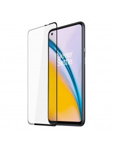 Dux Ducis 9D Tough Screen Protector i härdat glas täckt med ram för OnePlus Nord N200 5G - Svart (väskvänlig)