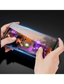 Dux Ducis 9D Tough Screen Protector i härdat glas täckt med ram för OnePlus Nord N200 5G - Svart (väskvänlig)
