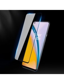 Dux Ducis 9D Tough Screen Protector i härdat glas täckt med ram för OnePlus Nord N200 5G - Svart (väskvänlig)
