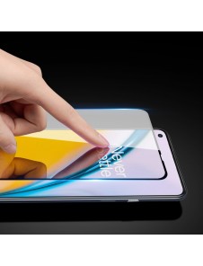 Dux Ducis 9D Tough Screen Protector i härdat glas täckt med ram för OnePlus Nord N200 5G - Svart (väskvänlig)