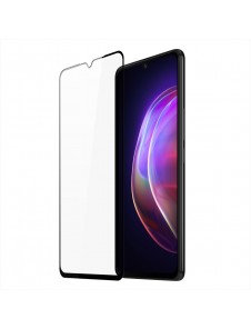 Dux Ducis 9D Tough Screen Protector i härdat glas heltäckt med ram för Vivo V21 5G / V21 4G - Genomskinligt (väskvänlig)