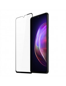Dux Ducis 9D Tough Screen Protector i härdat glas heltäckt med ram för Vivo V21 5G / V21 4G - Genomskinligt (väskvänlig)