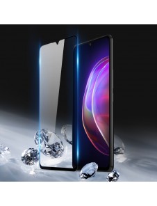Dux Ducis 9D Tough Screen Protector i härdat glas heltäckt med ram för Vivo V21 5G / V21 4G - Genomskinligt (väskvänlig)