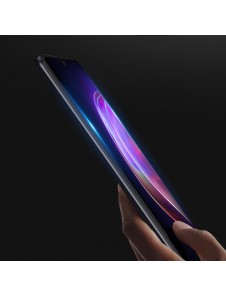Dux Ducis 9D Tough Screen Protector i härdat glas heltäckt med ram för Vivo V21 5G / V21 4G - Genomskinligt (väskvänlig)
