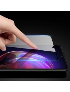 Dux Ducis 9D Tough Screen Protector i härdat glas heltäckt med ram för Vivo V21 5G / V21 4G - Genomskinligt (väskvänlig)