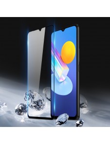Dux Ducis 9D Tough Screen Protector i härdat glas helt täckt med ram för Vivo Y72 5G - Genomskinligt (väskvänlig)