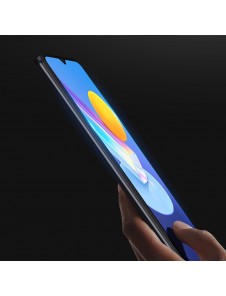Dux Ducis 9D Tough Screen Protector i härdat glas helt täckt med ram för Vivo Y72 5G - Genomskinligt (väskvänlig)