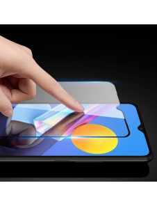 Dux Ducis 9D Tough Screen Protector i härdat glas helt täckt med ram för Vivo Y72 5G - Genomskinligt (väskvänlig)