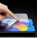 Dux Ducis 9D Tough Screen Protector i härdat glas helt täckt med ram för Vivo Y72 5G - Genomskinligt (väskvänlig)