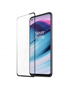 Dux Ducis 9D Tough Screen Protector i härdat glas heltäckt med ram för OnePlus Nord CE 5G - Genomskinligt (väskvänlig)