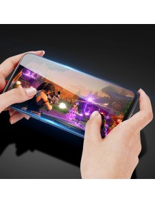 Dux Ducis 9D Tough Screen Protector i härdat glas heltäckt med ram för OnePlus Nord CE 5G - Genomskinligt (väskvänlig)