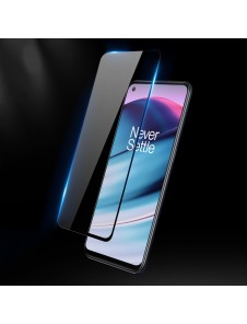 Dux Ducis 9D Tough Screen Protector i härdat glas heltäckt med ram för OnePlus Nord CE 5G - Genomskinligt (väskvänlig)