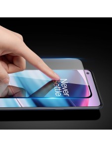 Dux Ducis 9D Tough Screen Protector i härdat glas heltäckt med ram för OnePlus Nord CE 5G - Genomskinligt (väskvänlig)