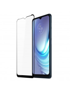 Dux Ducis 9D Tough Screen Protector i härdat glas heltäckande med ram för Motorola Moto G50 - Genomskinligt (väskvänlig)
