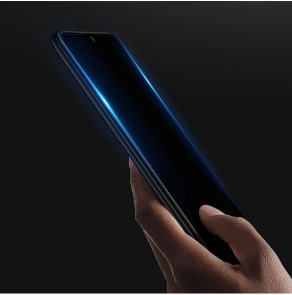 Dux Ducis 9D Tough Screen Protector i härdat glas täckt med ram för Samsung Galaxy A22 4G - Svart (väskvänlig)