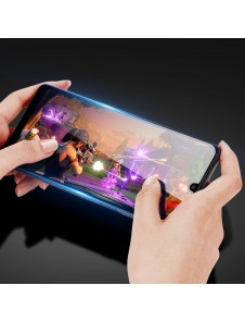 Dux Ducis 9D Tough Screen Protector i härdat glas täckt med ram för Samsung Galaxy A22 4G - Svart (väskvänlig)