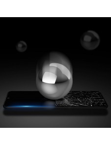 Dux Ducis 9D Tough Screen Protector i härdat glas täckt med ram för Samsung Galaxy A22 4G - Svart (väskvänlig)
