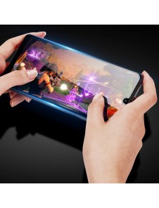 Dux Ducis 9D Tough Screen Protector i härdat glas täckt med ram för Samsung Galaxy A22 4G - Svart (väskvänlig)