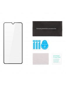 Dux Ducis 9D Tough Screen Protector i härdat glas täckt med ram för Samsung Galaxy A22 4G - Svart (väskvänlig)