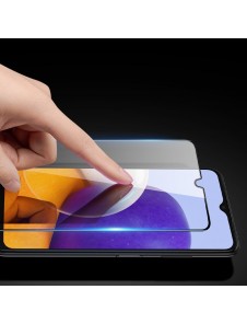 Dux Ducis 9D Tough Screen Protector i härdat glas täckt med ram för Samsung Galaxy A22 4G - Svart (väskvänlig)