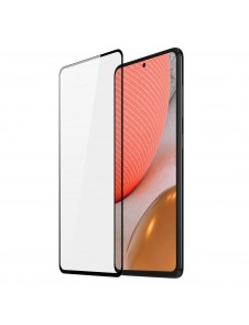Dux Ducis 9D Tough Screen Protector i härdat glas täckt med ram för Samsung Galaxy A72  - Svart (väskvänlig)