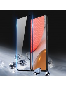 Dux Ducis 9D Tough Screen Protector i härdat glas täckt med ram för Samsung Galaxy A72  - Svart (väskvänlig)