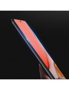 Dux Ducis 9D Tough Screen Protector i härdat glas täckt med ram för Samsung Galaxy A72  - Svart (väskvänlig)