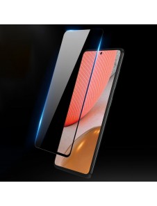 Dux Ducis 9D Tough Screen Protector i härdat glas täckt med ram för Samsung Galaxy A72  - Svart (väskvänlig)