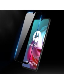 Dux Ducis 9D Tough Screen Protector i härdat glas täckt med ram för Motorola Moto G10 / Moto G20 / Moto G30 - Svart (väskvänlig)