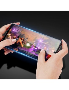 Dux Ducis 9D Tough Screen Protector i härdat glas täckt med ram för Samsung Galaxy A32 5G - Svart (väskvänlig)