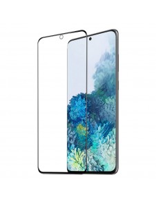 Dux Ducis 9D Tough Screen Protector i härdat glas täckt med ram för Samsung Galaxy S21 5G - Svart (väskvänlig)