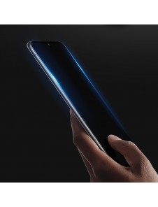 Dux Ducis 9D Tough Screen Protector i härdat glas täckt med ram för Samsung Galaxy S21 5G - Svart (väskvänlig)