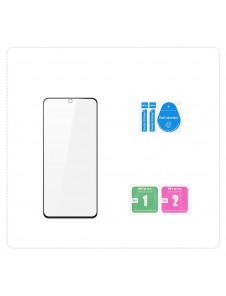Dux Ducis 9D Tough Screen Protector i härdat glas täckt med ram för Samsung Galaxy S21 5G - Svart (väskvänlig)