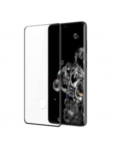 Dux Ducis 9D Tough Screen Protector av härdat glas täckt med ram för Samsung Galaxy S21 Ultra 5G - Svart (välvänlig)