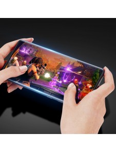 Dux Ducis 9D Tough Screen Protector av härdat glas täckt med ram för Samsung Galaxy S21 Ultra 5G - Svart (välvänlig)