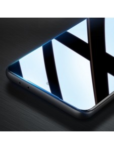 Dux Ducis 9D Tough Screen Protector av härdat glas täckt med ram för Samsung Galaxy S21 Ultra 5G - Svart (välvänlig)