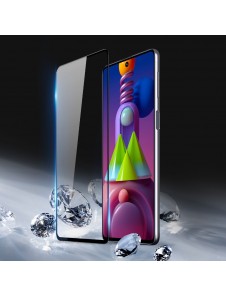 Dux Ducis 9D Tough Screen Protector i härdat glas täckt med ram för Samsung Galaxy M51 - Svart (väskvänlig)