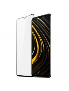 Dux Ducis 9D Tough Screen Protector i härdat glas täckt med ram för Xiaomi Poco M3 - Svart (väskvänlig)
