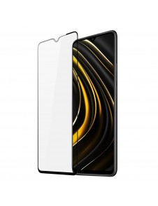 Dux Ducis 9D Tough Screen Protector i härdat glas täckt med ram för Xiaomi Poco M3 - Svart (väskvänlig)